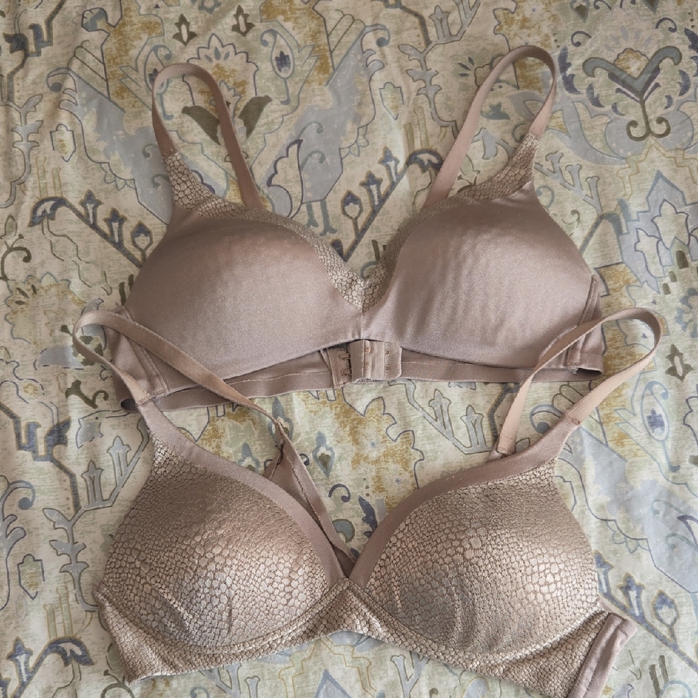 Warner's Tan Women's Bra Set